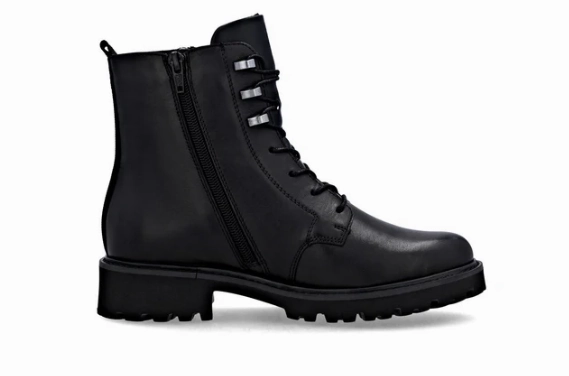 Remonte Women's D8656 Marusha Waterproof lace boot Black/Black Resistant Layer Multi-Purpose Comfort