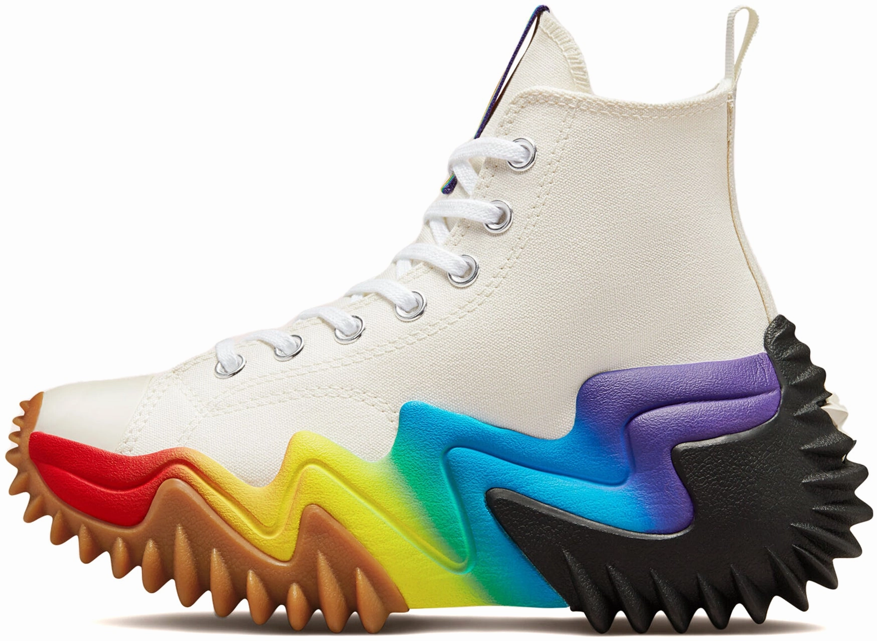 Shock Resistant Converse Run Star Motion Platform Pride