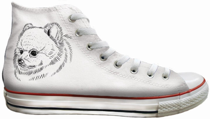 Baggins Original Hi top Pomeranian Calm Mood Dry Fast