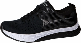 Durable Ripstop Upper Xelero Men's Steadfast Walking & Running Shoe Black