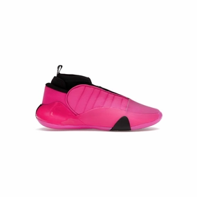 adidas Harden Vol. 7 Lucid Fuchsia Black Shock Diffusion Midsole Foot Style