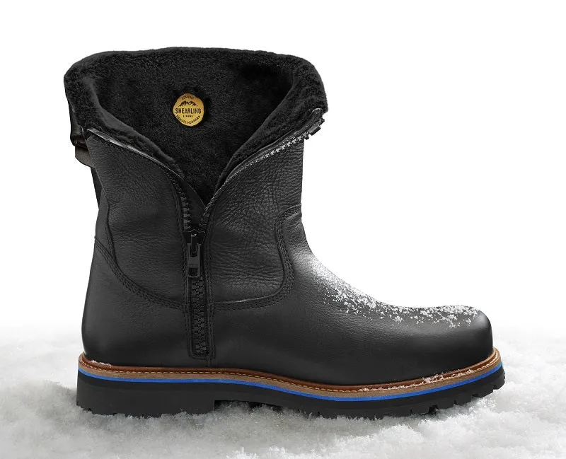 Bendable High Traction Samuel Hubbard Men's Snow Lodge Black Leather