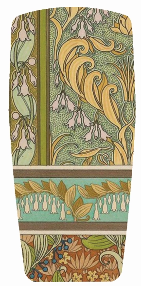 Cushioned Insole Baggins Original Low Tops Art Nouveau Yellow