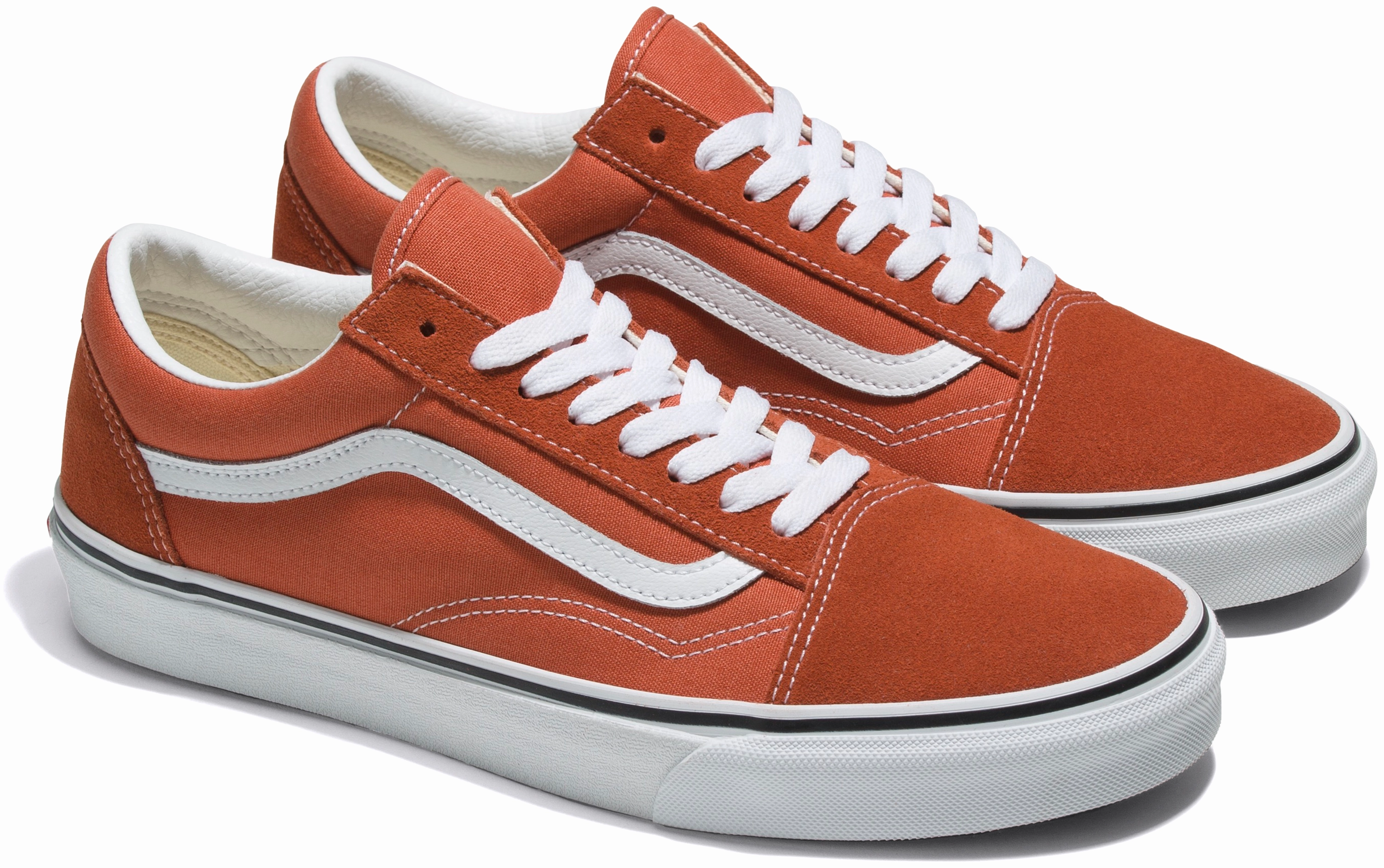 Heel Safe Vans Old Skool Burnt Ochre