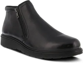 High Quality Leather Spring Step Men's Mason Boots Black
