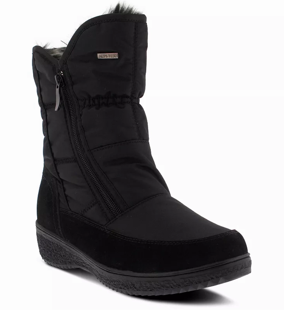 Spring Step Flexus Women's Ernestina Waterproof Winter Boots Black Quality Wear
