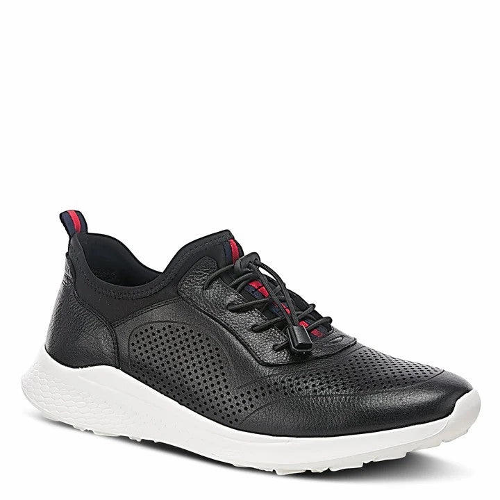 Spring Step Men's Kris Sneakers Black Versatile Trend