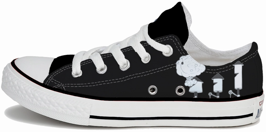 Swim Edge Kick Power Baggins Original Low Top Steamboat Willie