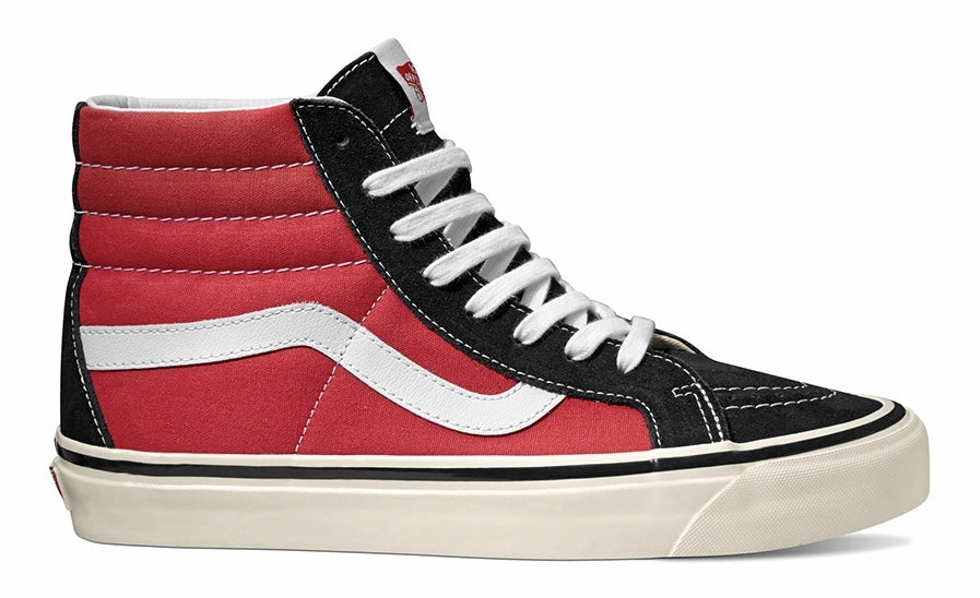 Wave Flow Rain Guard Vans Sk8-Hi 38 DX (Anaheim) OG Black/OG Red