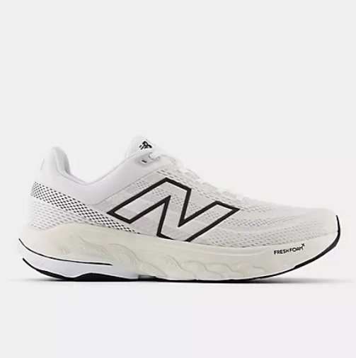 MidTop New Balance Women's Fresh Foam X 860v14 White with Sea Salt and Black