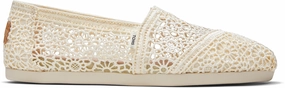 quick dry Women's Alpargata Classic - Natural Moroccan Crochet