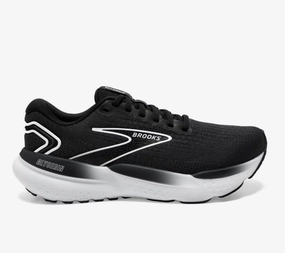 Reinforced Toe Guard Brooks Women's Glycerin 21 Sneakers  Black/Grey/White