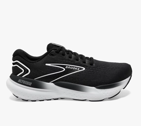 Reinforced Toe Guard Brooks Women's Glycerin 21 Sneakers  Black/Grey/White