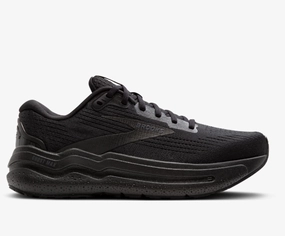 Brooks Men's Ghost Max 2 Sneaker Black/Black/Ebony Hiking Shoes Sneaker Accessories