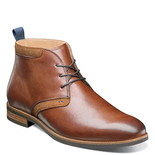 Anti   Blister Florsheim Uptown Plain Toe Chukka Boot Cognac