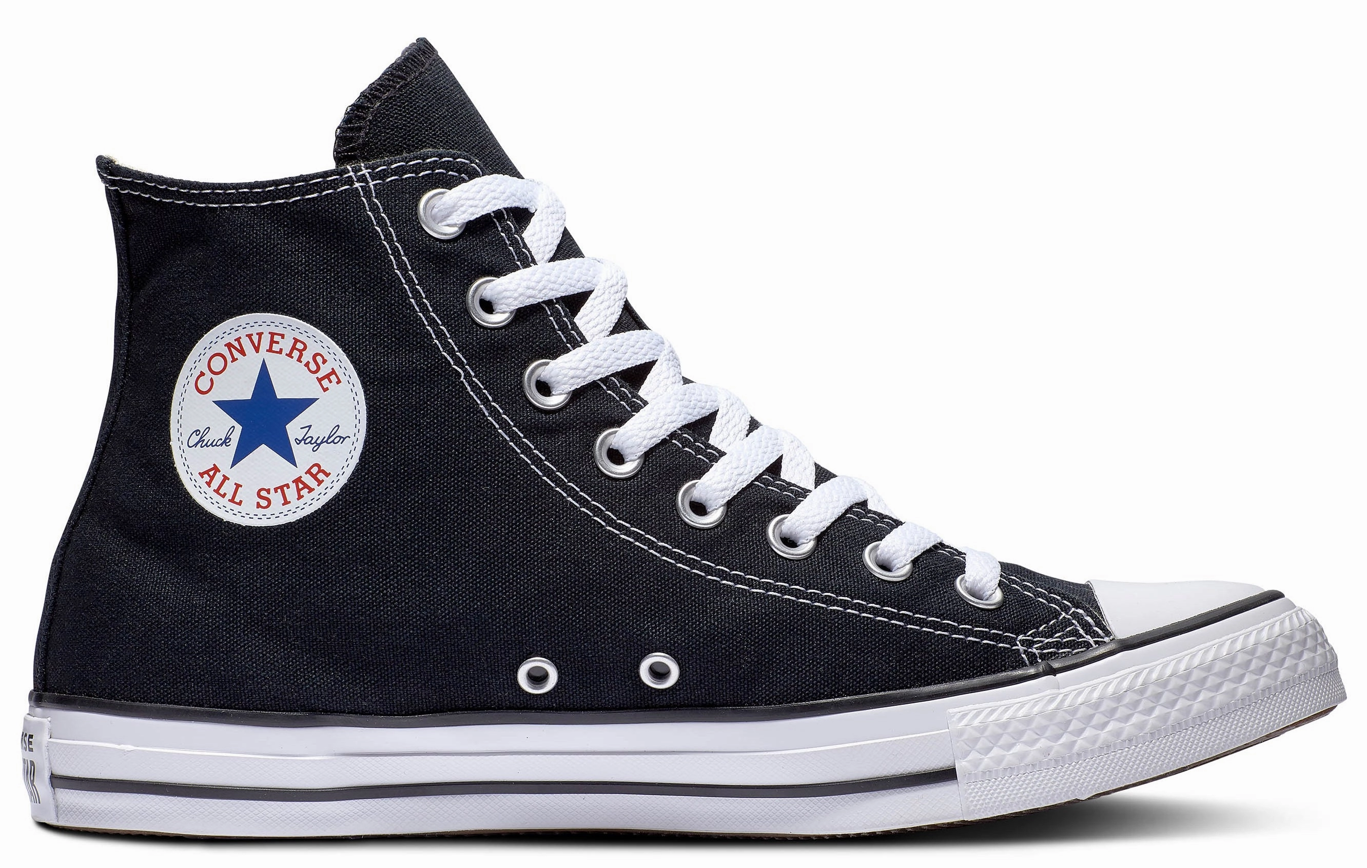 Street Glow Outdoor Fun Converse Chuck Taylor All Star Hi Top Wide Width Black