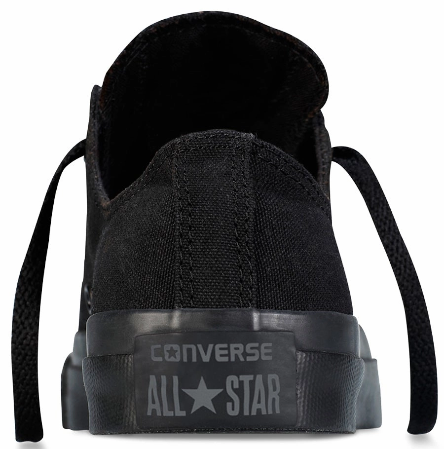 Customizable Low-Top - Black Monochrome Retro Core velcro