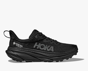 Hoka One One Women's Challenger 7 GTX Trail Running Shoe Black/Black Versatile Look