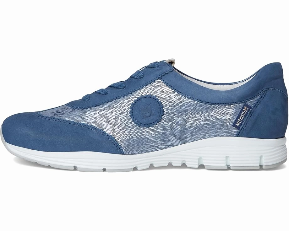 Mephisto Women's Yael Light Denim Self Cleaning Tread Enhanced Mobility