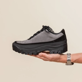 Tarvas - Easy Hiker Suede - Dark Grey Trail Activity Outdoor Stroll