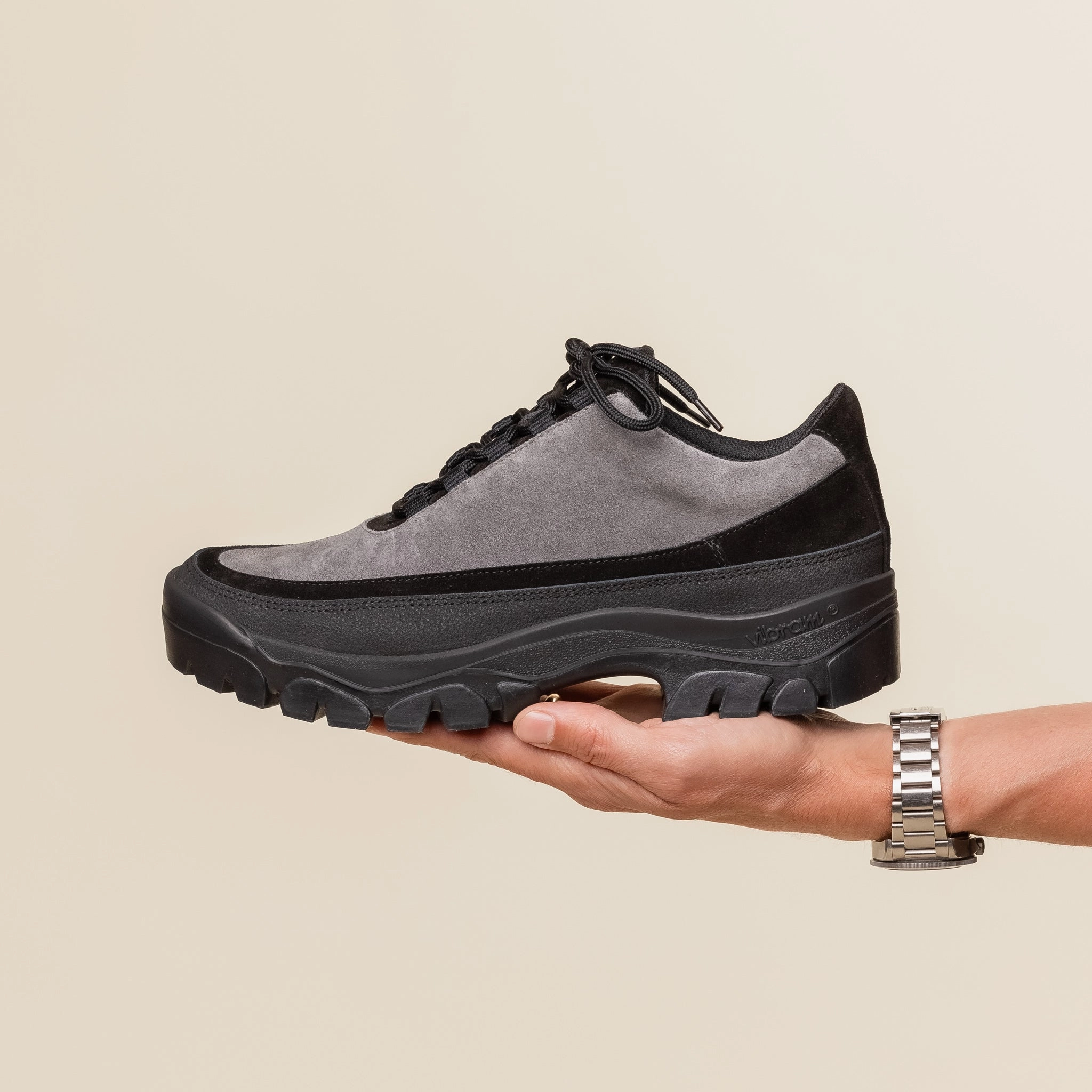 Tarvas - Easy Hiker Suede - Dark Grey Trail Activity Outdoor Stroll