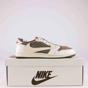 Global Cool Earth Tone Jordan 1 Retro Low OG SP Travis Scott Reverse Mocha - Used - 0123
