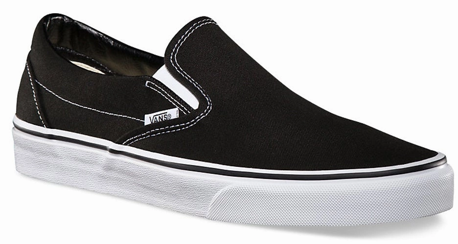Mesh Upper Peace Step Customizable Slip-On - Black