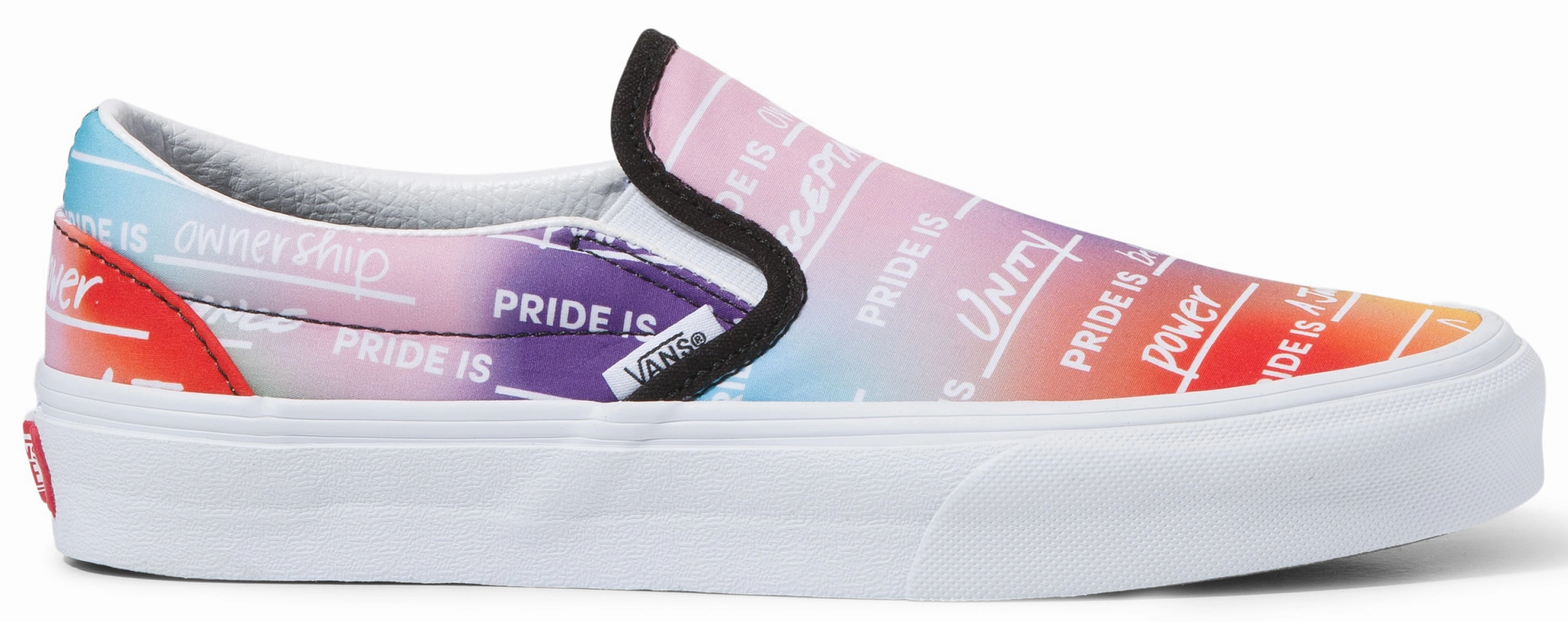 Freeze Grip Vans Classic Slip-On Pride Rainbow/True White