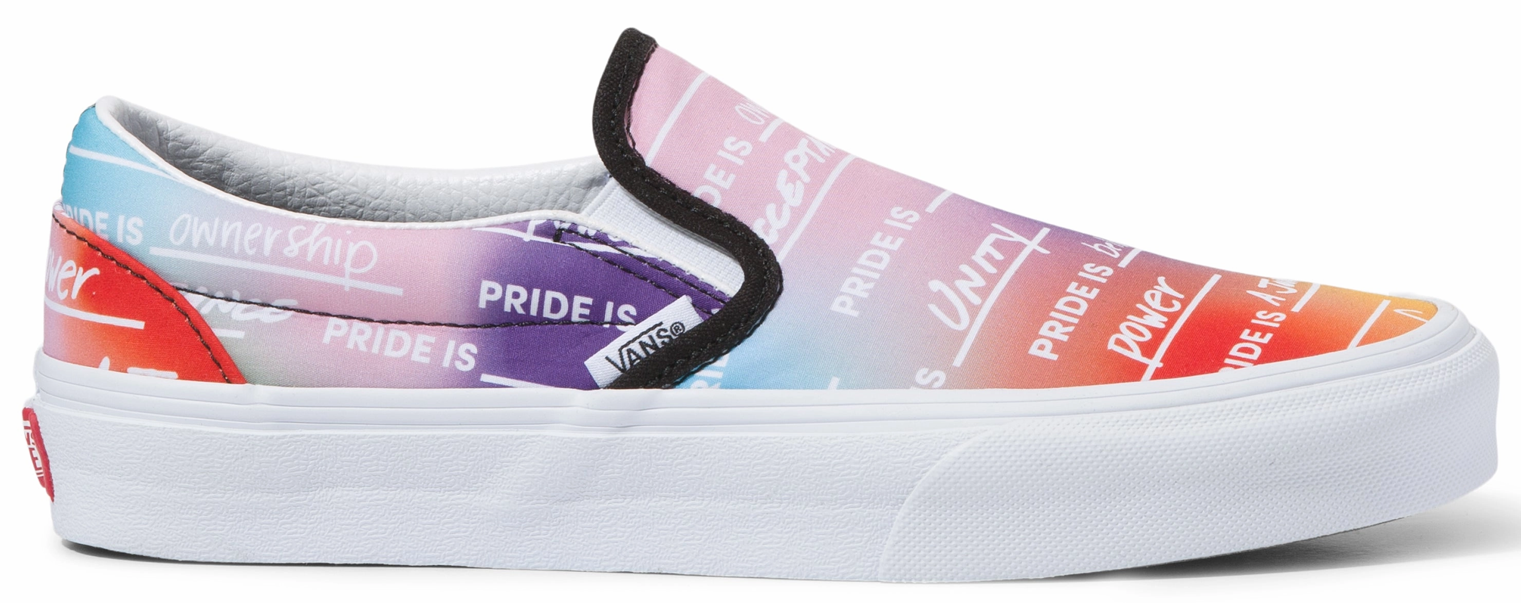 Vans Classic Slip-On Pride Rainbow/True White City Bright