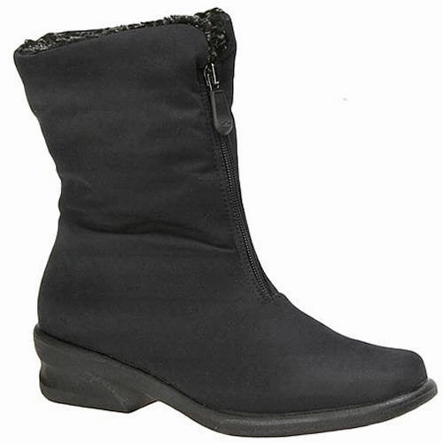 Toe Warmers Women's Michelle Boots Black Synthetic Upper All-Purpose Footwear
