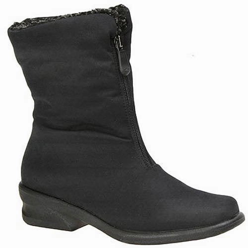 Night Out Winter Style Toe Warmers Women's Michelle Boots Black