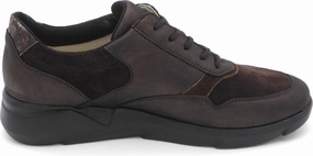 Waldlaufer Women's K-Funky Sneaker Bronze Soft Lining