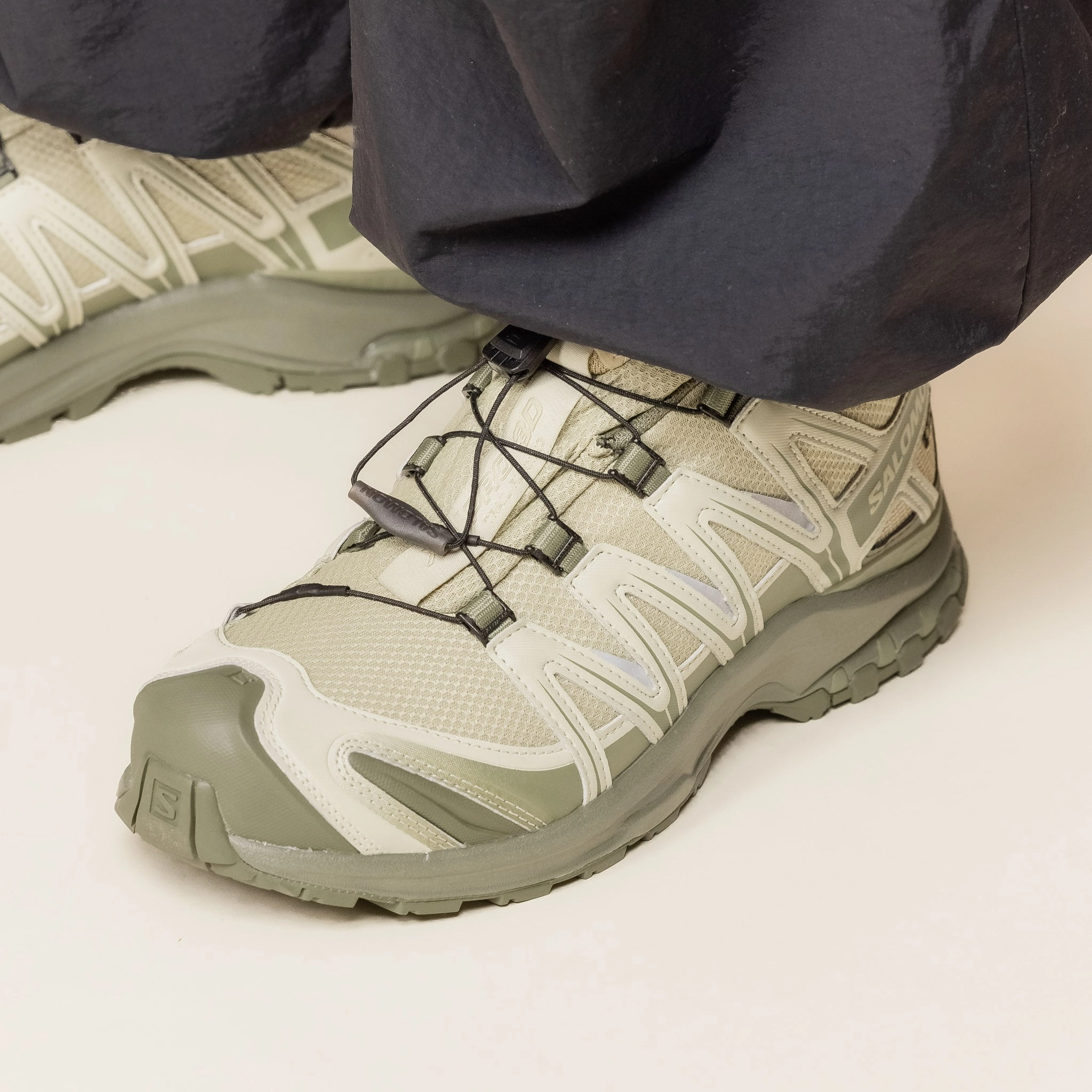 Salomon - XA Pro 3D Gore-Tex - Gray Green / Alfalfa / Deep Lichen Green Mud Terrain Outdoor Climb