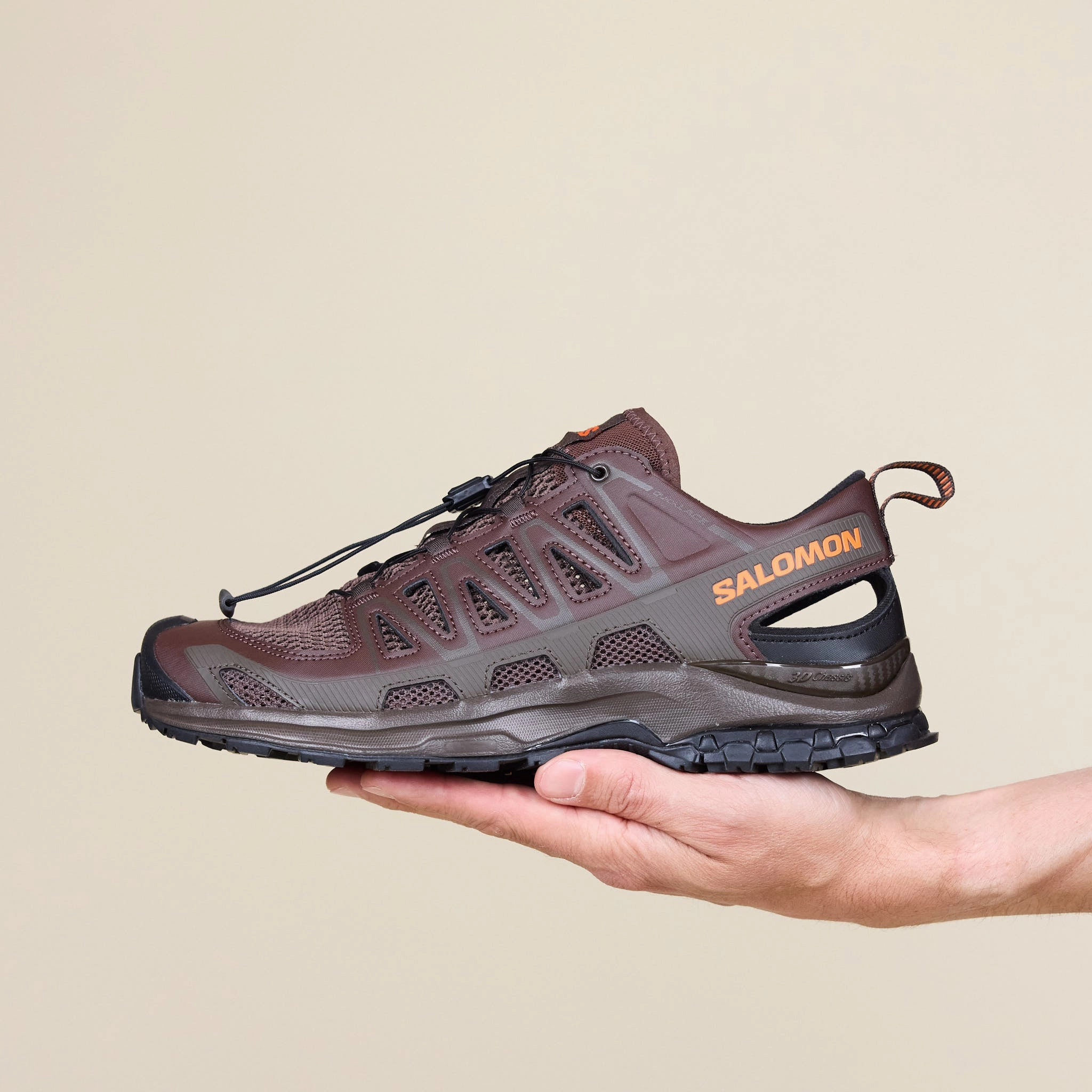 Travel Ready Gear Mountain Grip Salomon - XA Pro 3D Amphib - French Roast / Delicioso / Red