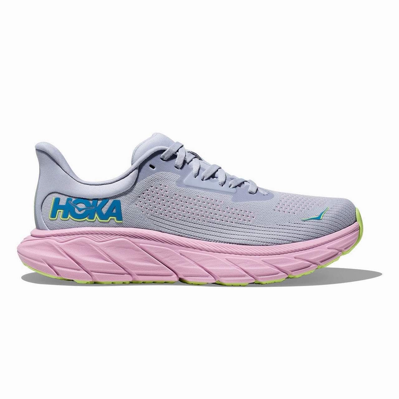 Hoka One One Womens Arahi 7 Gull/Pink Twilight Moisture wicking Urban Commuter