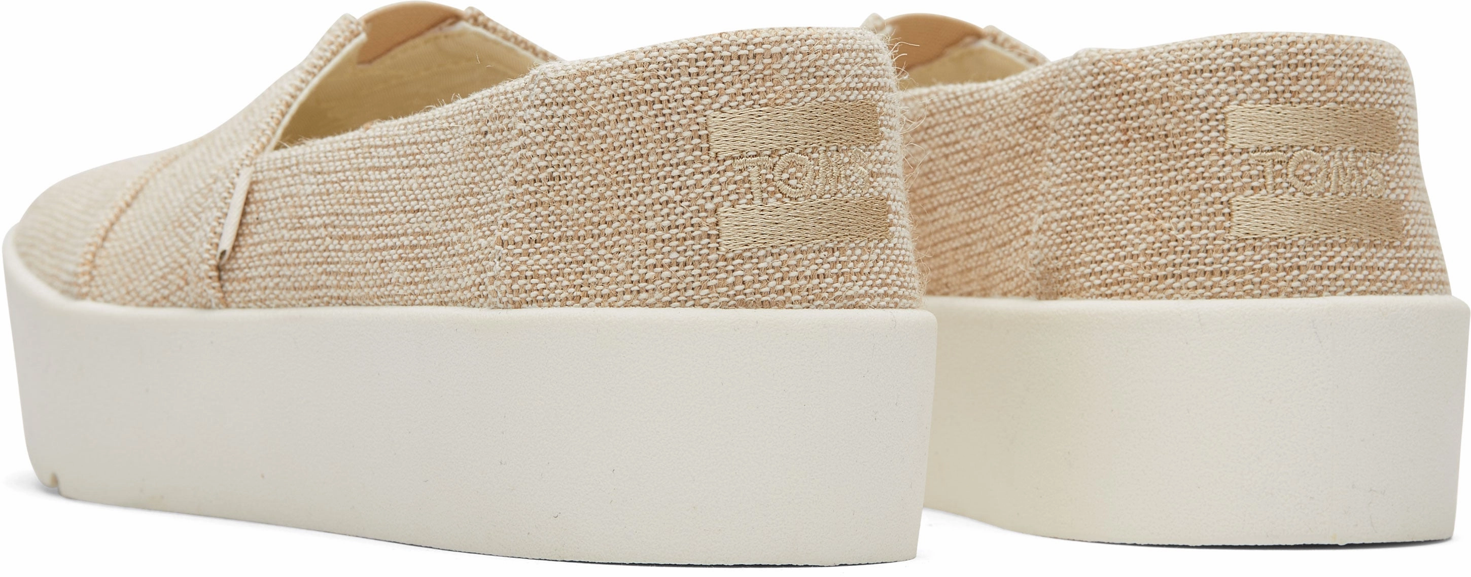 Verona Slip-On Sneaker - Natural Undyed Heritage Canvas Foot Support
