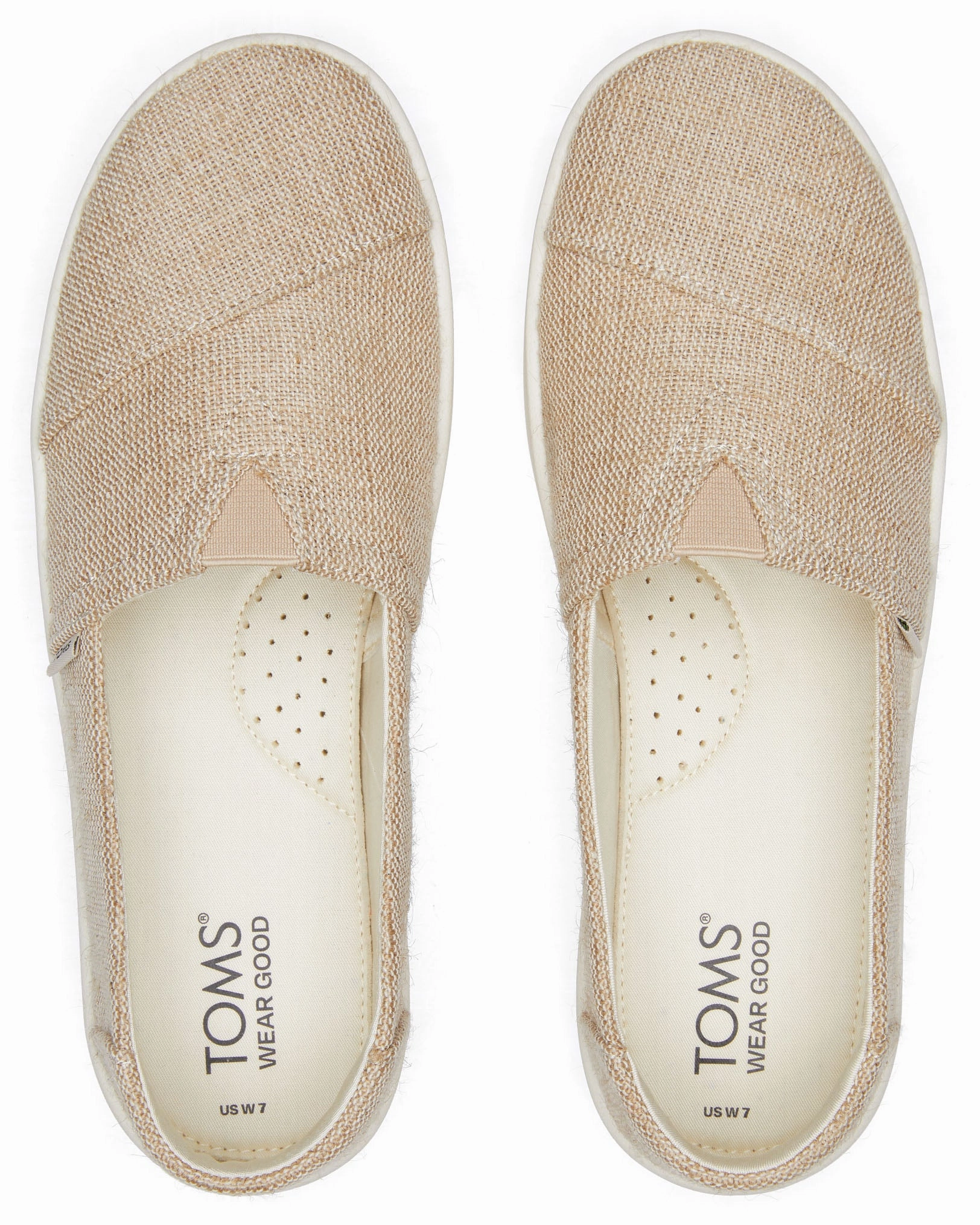 Verona Slip-On Sneaker - Natural Undyed Heritage Canvas Relaxed Comfort Flexible Support