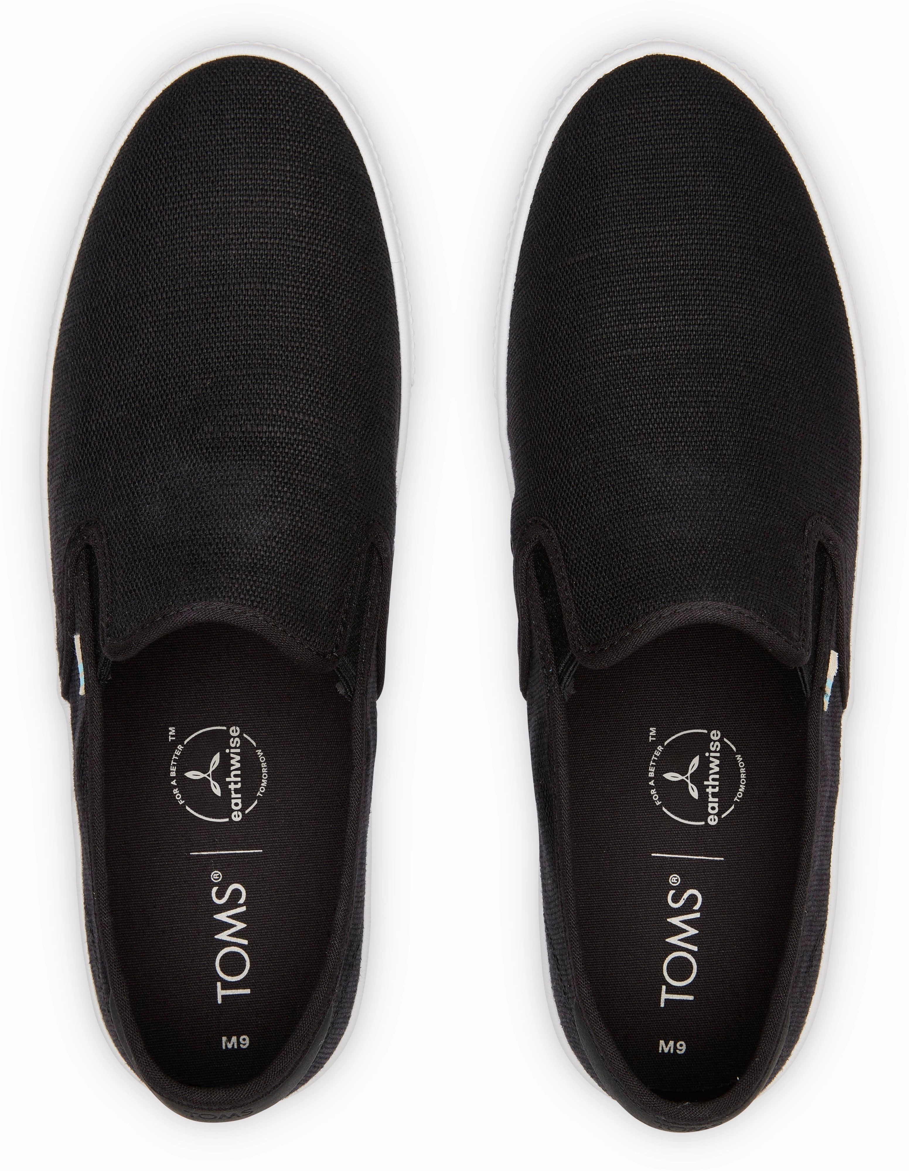 Baja Slip On - Black Sole Flexible Slip On