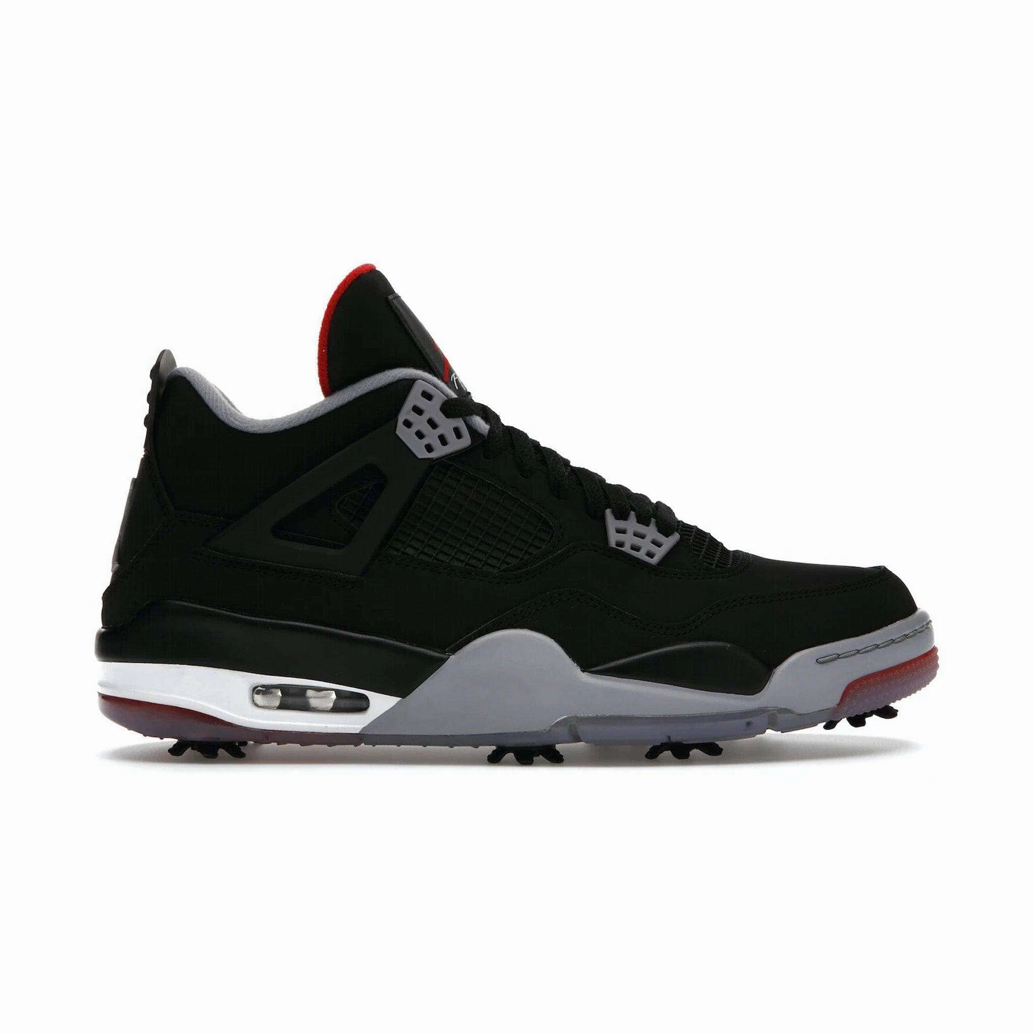 Sustainable Manufacturing Comfortable Style Jordan 4 Retro Golf Bred