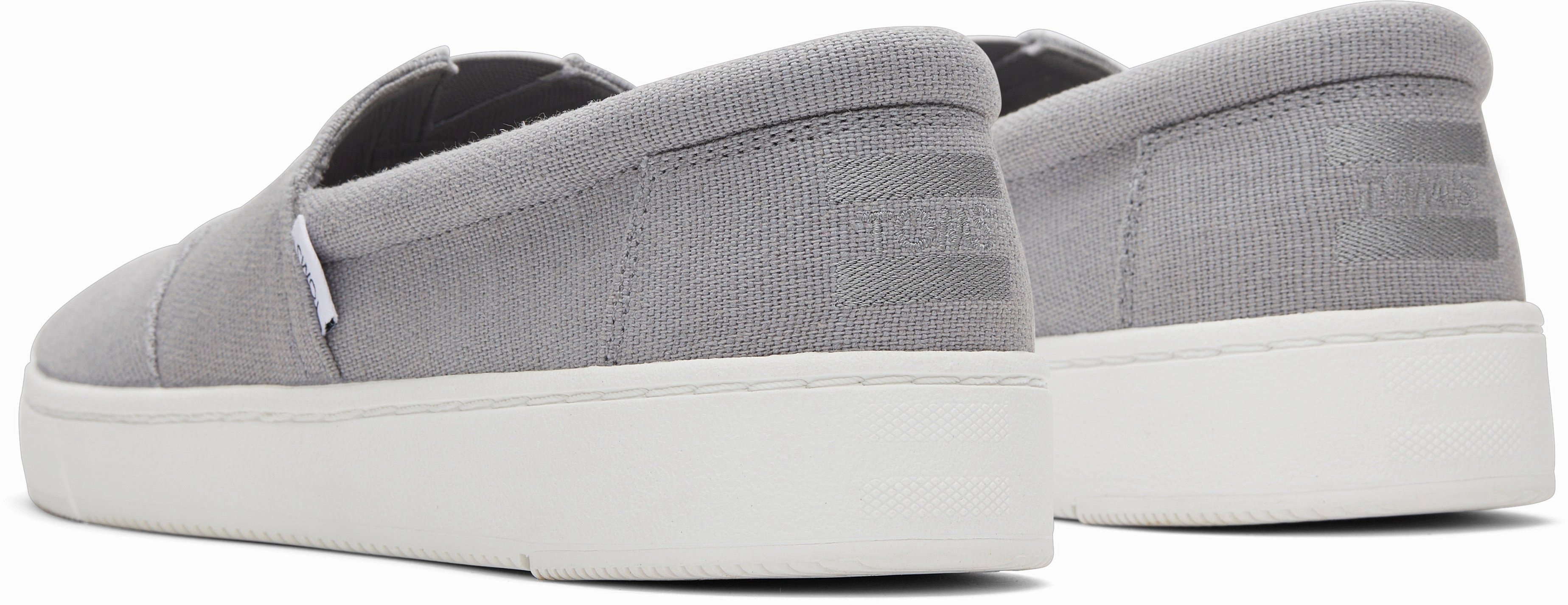 TRVL Lite Alpargata Slip On - Ultimate Grey Canvas Move Bold Stud Cool
