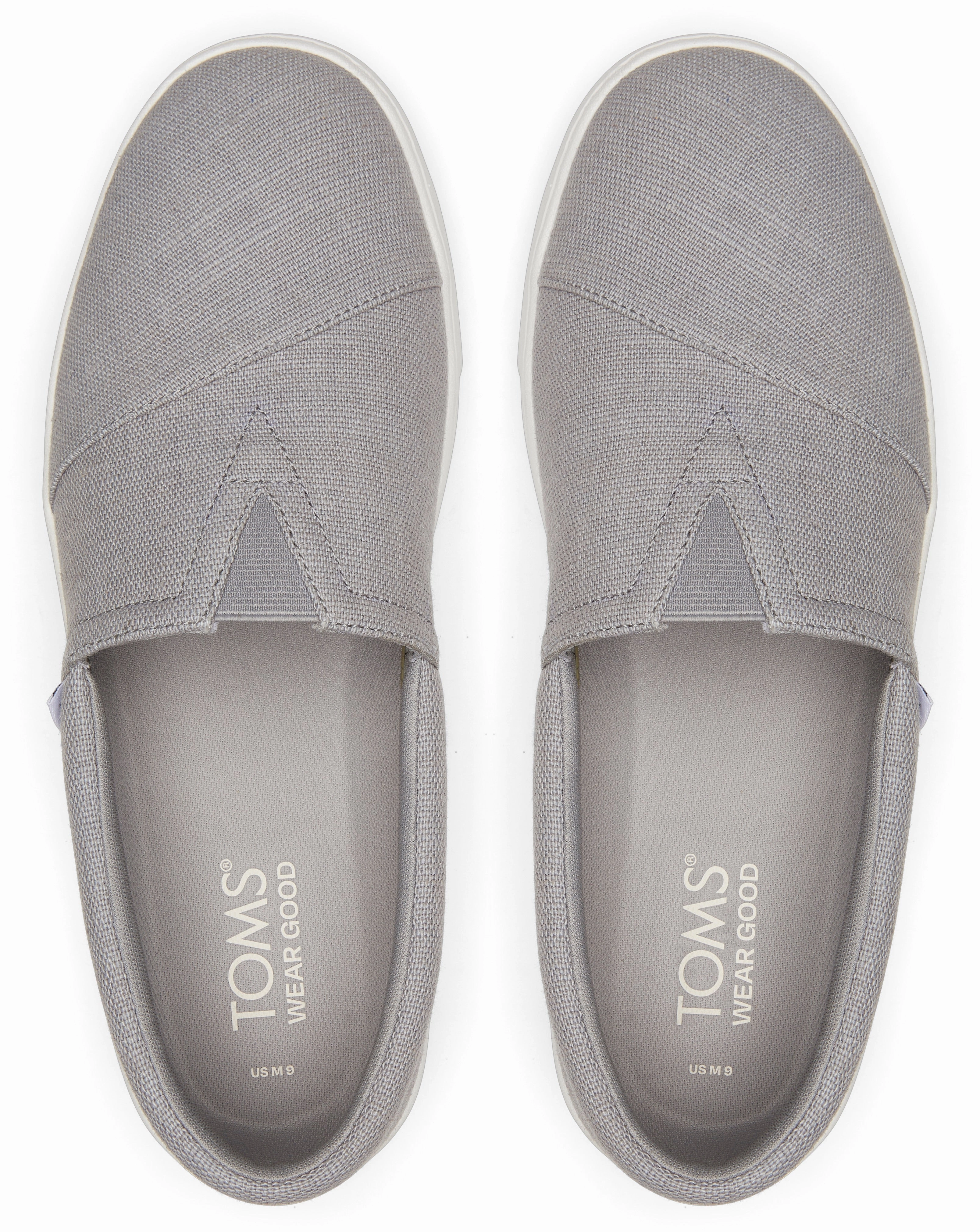 TRVL Lite Alpargata Slip On - Ultimate Grey Canvas Pool Time