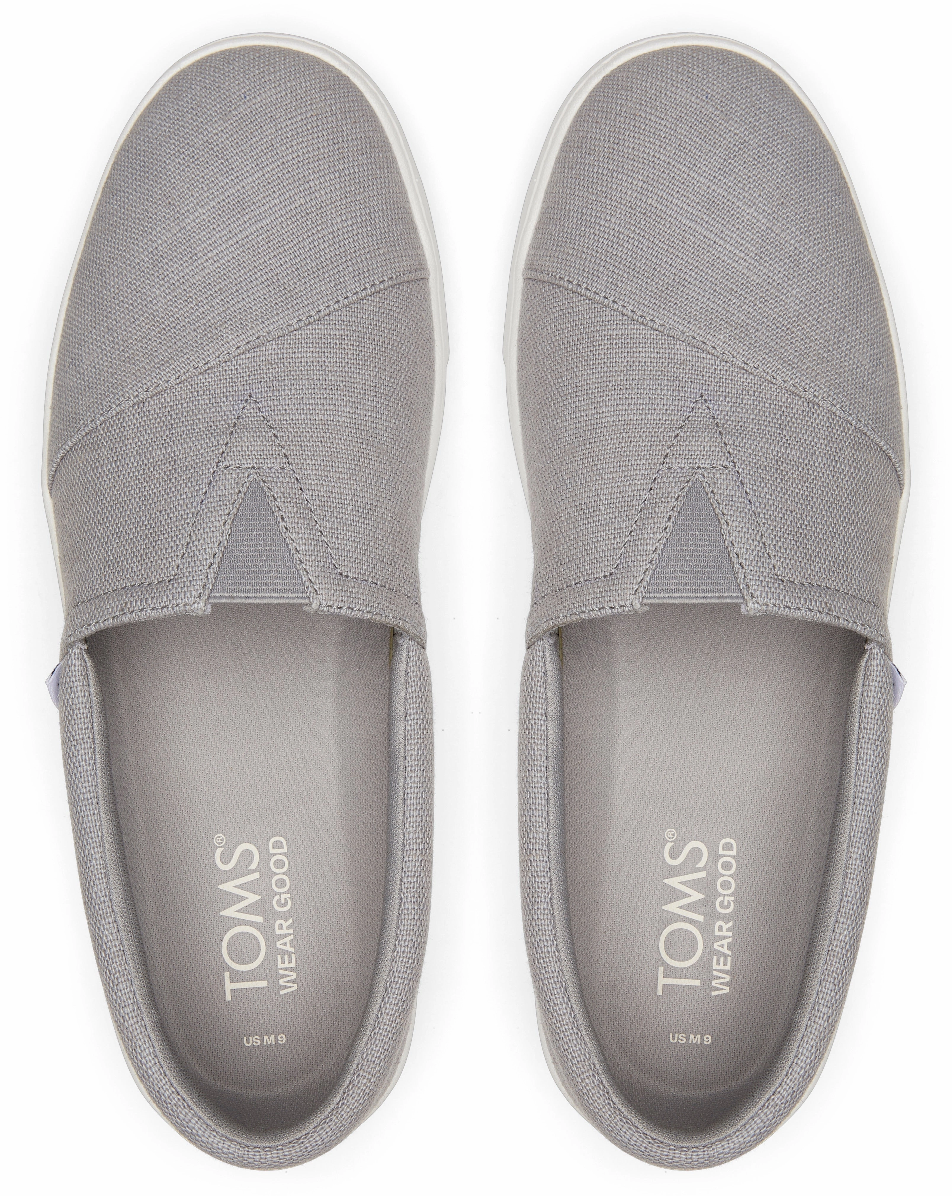 TRVL Lite Alpargata Slip On - Ultimate Grey Canvas Pool Time