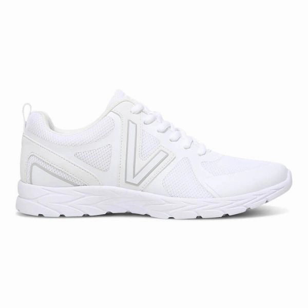 No Seam Interior Superior support Vionic Women's Miles 335 MILES Sneaker White