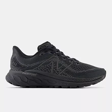 New Balance Women's Fresh Foam X 860v13 Running Shoe Black Slim Comfort Bonded Seamless