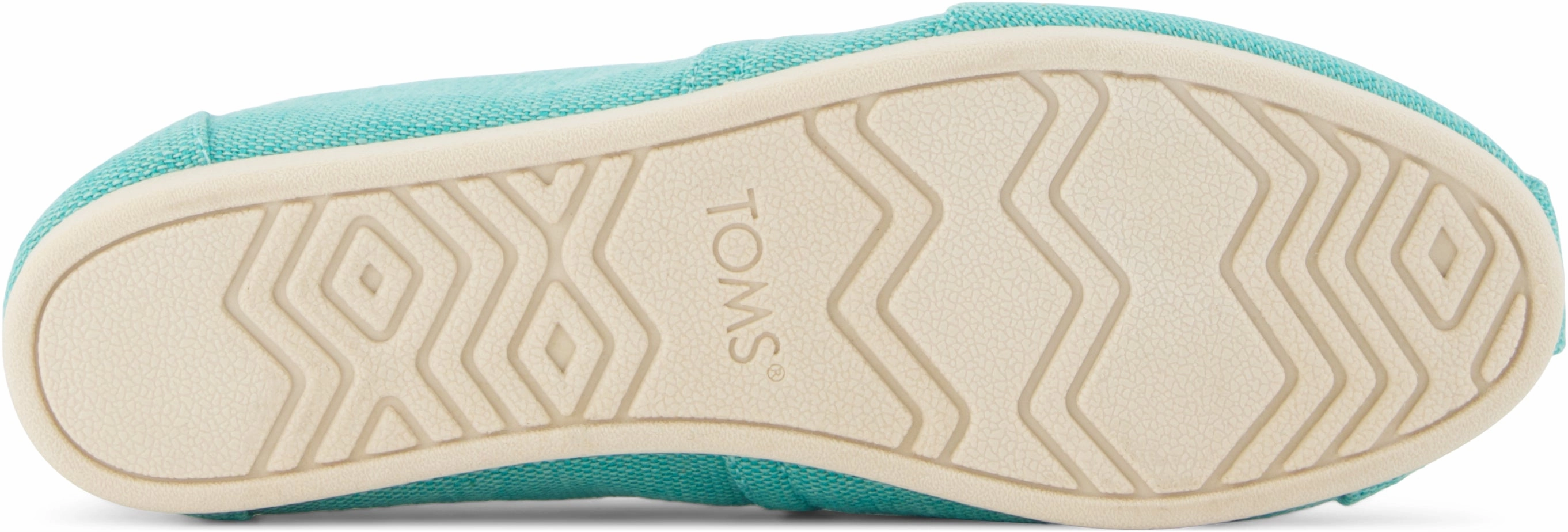 Women's Alpargata Classic - Aqua Canvas Foot Hugging