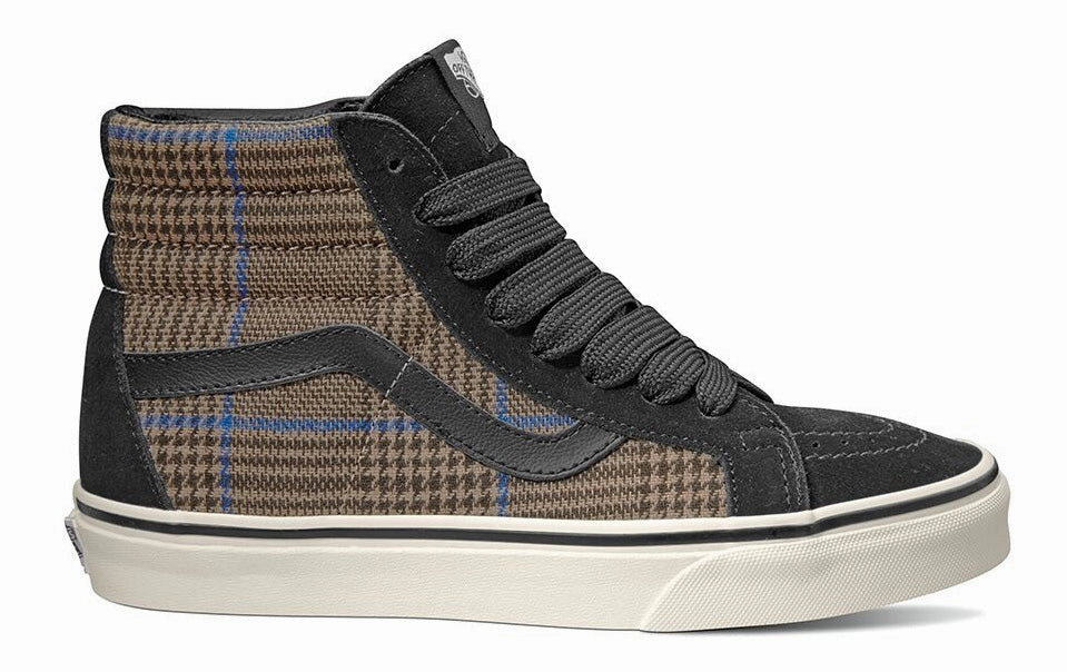 Casual Van's Women's Sk8-Hi Reissue (Design Assembly) Plaid/Marshmallow