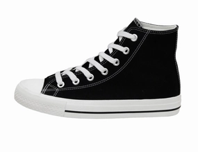 Sweatproof Air Circulation Vance High Top Canvas Sneaker