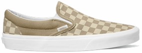 Vans Classic Slip-On Checker Block Brown Craftsmanship Wardrobe Base
