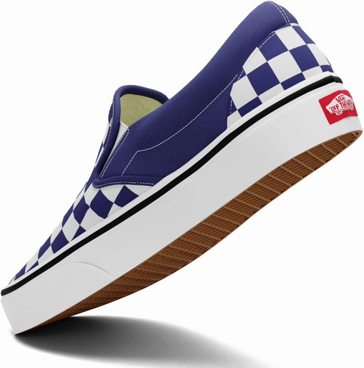 Vans Classic Slip-On Checkerboard Beacon Blue Firm Ground