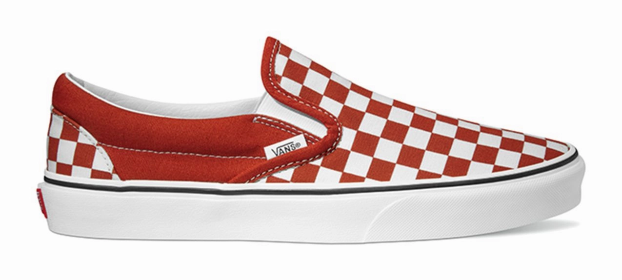 Vans Classic Slip-On Checkerboard Bossa Nova Athletic zipper